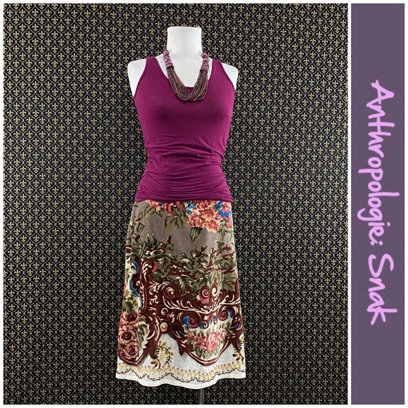 Anthropologie Dresses & Skirts - 2005 Anthro “Challis Skirt” by Snak